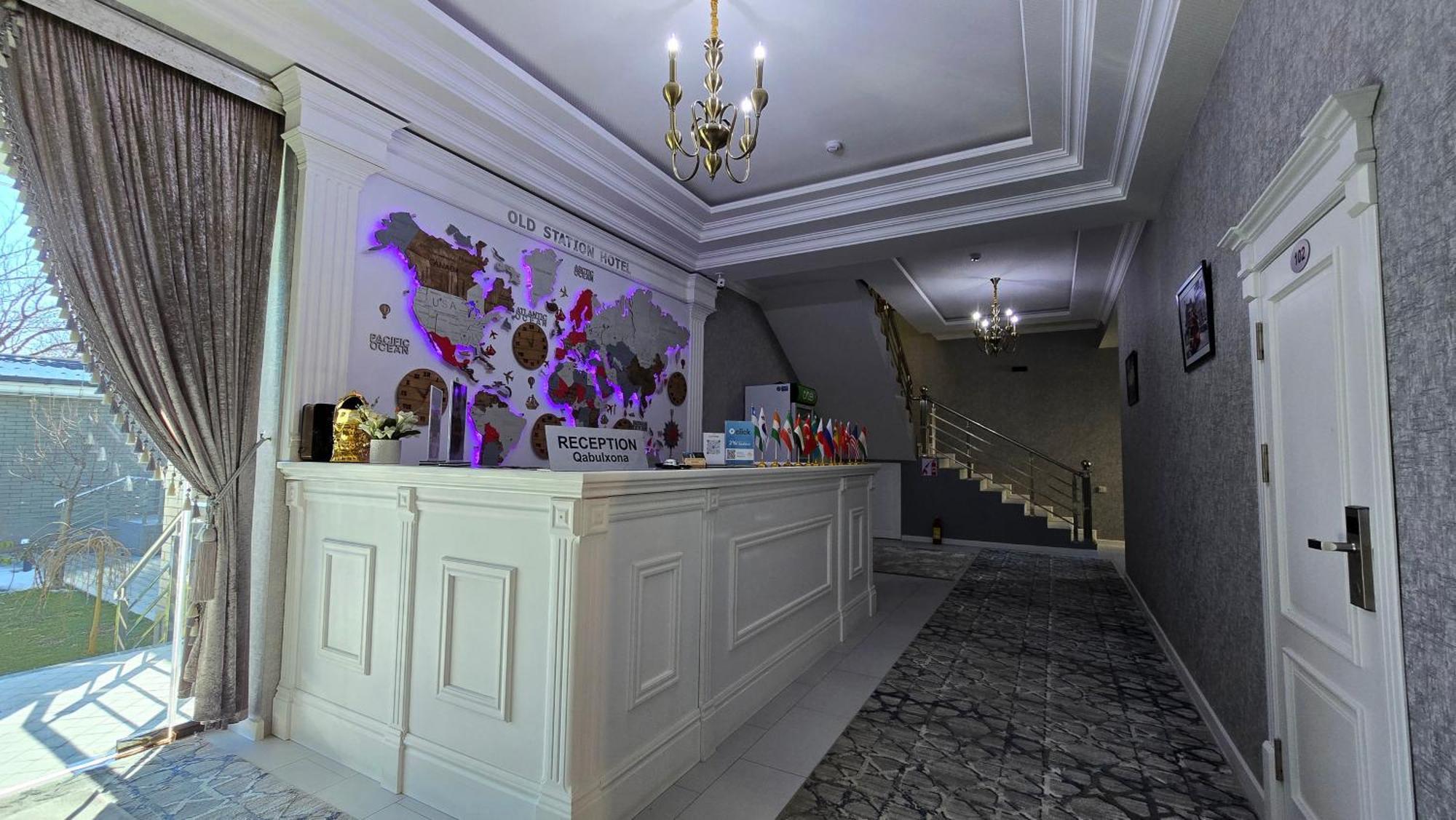Old Station Hotel Samarkand Bagian luar foto